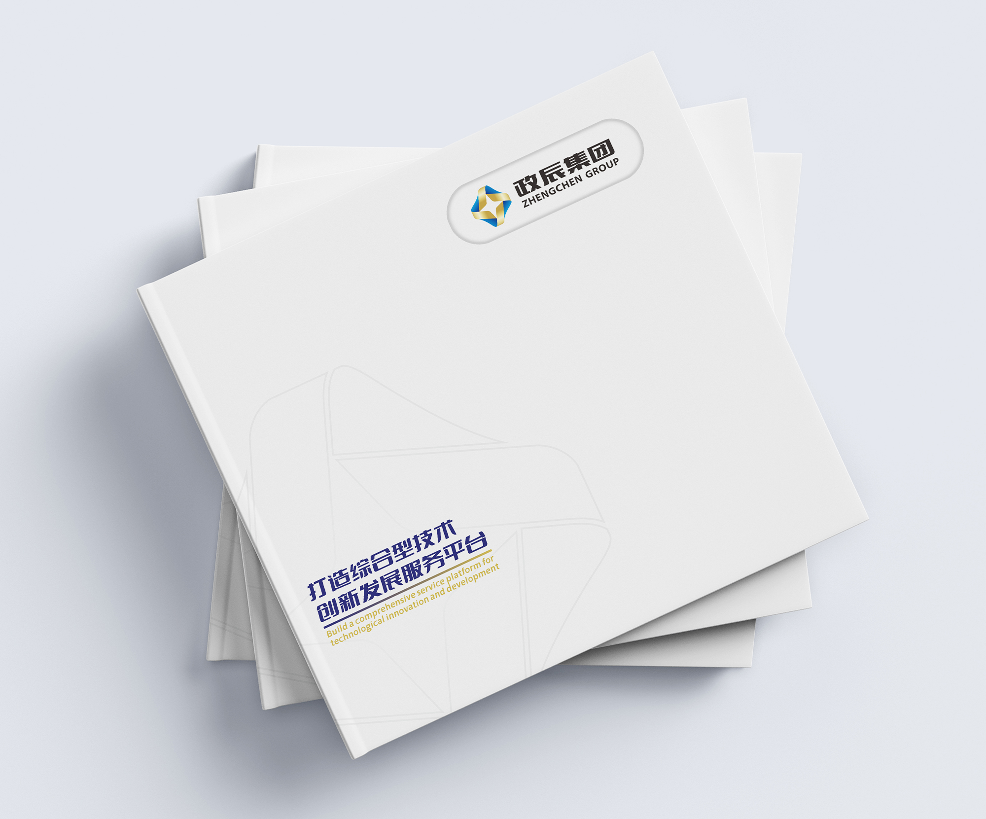 政辰科技集團畫(huà)冊設計案例