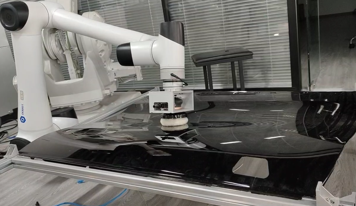 CRS系列協(xié)作機器人,大負載協(xié)作機器人,安全皮膚、汽車(chē)車(chē)門(mén)漆面打磨
